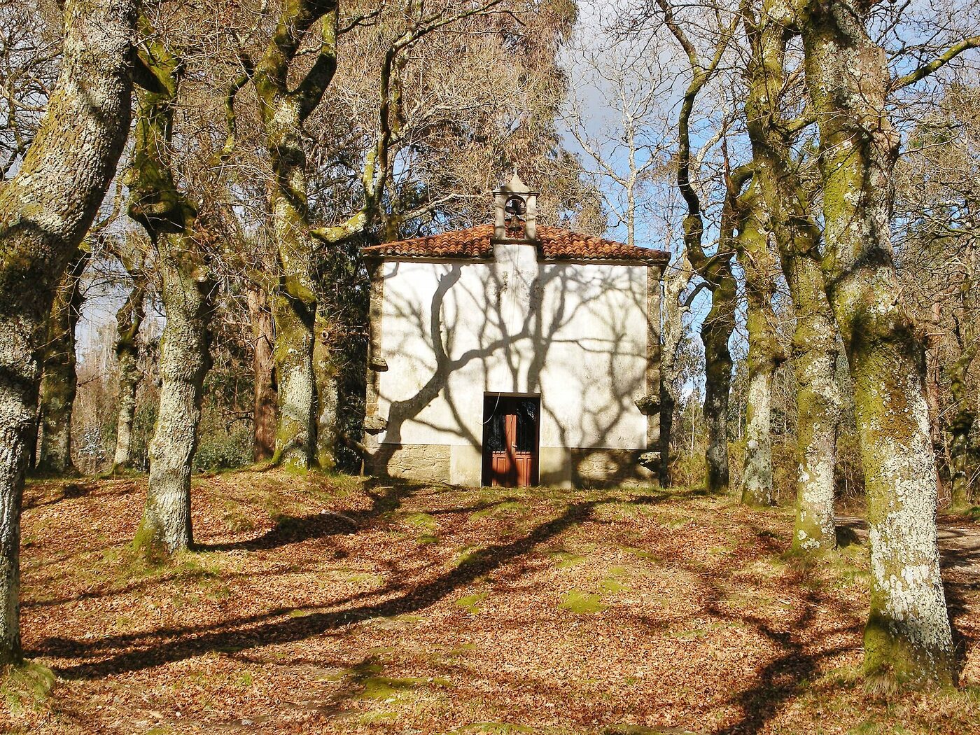 Capela da Santa Cruz de Grobas en Melide