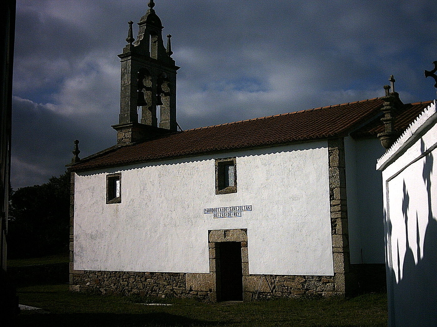 Igrexa de San Xiao de Zas de Rei en Melide
