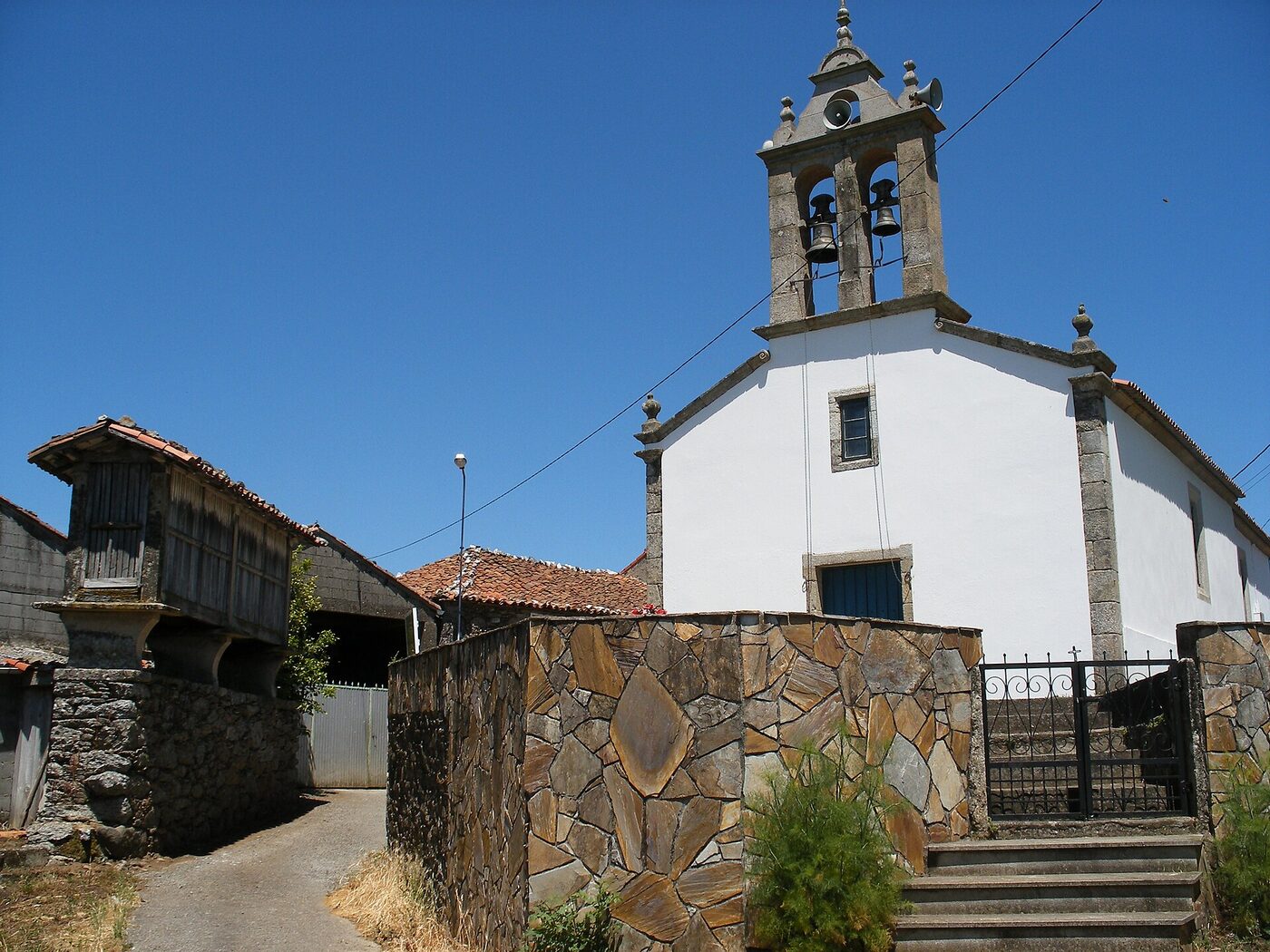 Igrexa de San Cosme de Abeancos en Melide