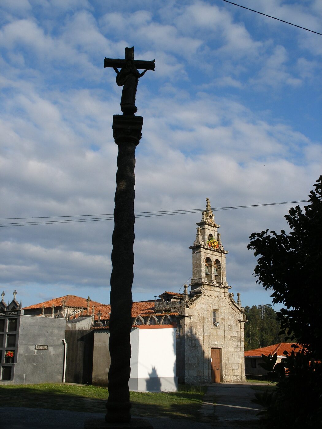 Igrexa de Santo Estevo de Quintas en Consistorio