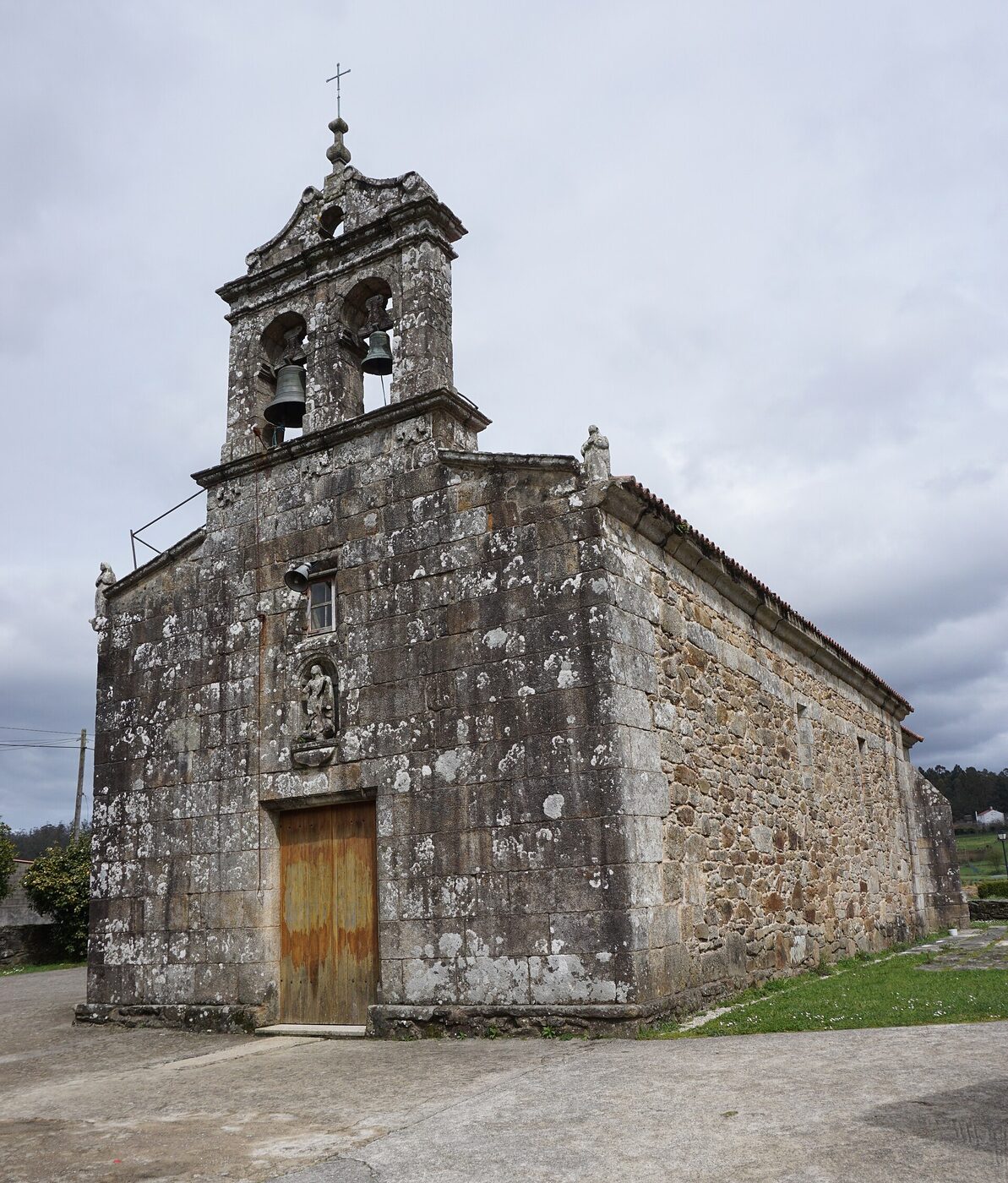 Igrexa de Santa María de Lamas en Zas