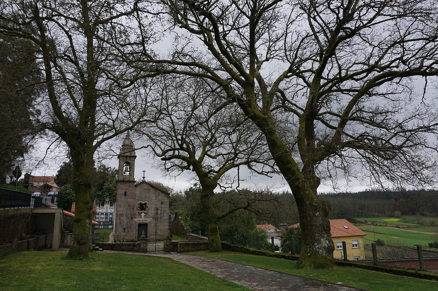 Igrexa de Santo Adrián do Castro en Zas