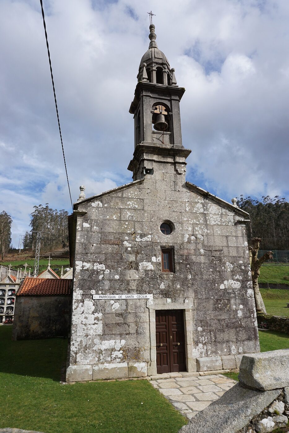 Igrexa de Santa Sía de Roma en Zas