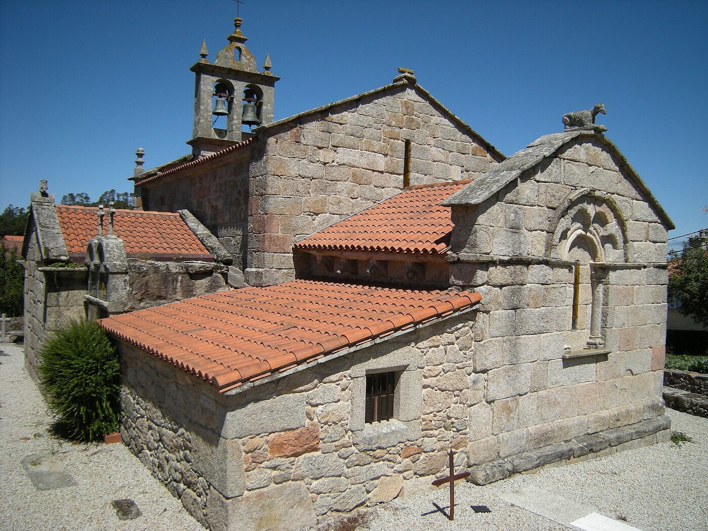 Igrexa de San Pedro de Leis de Nemancos en Muxía