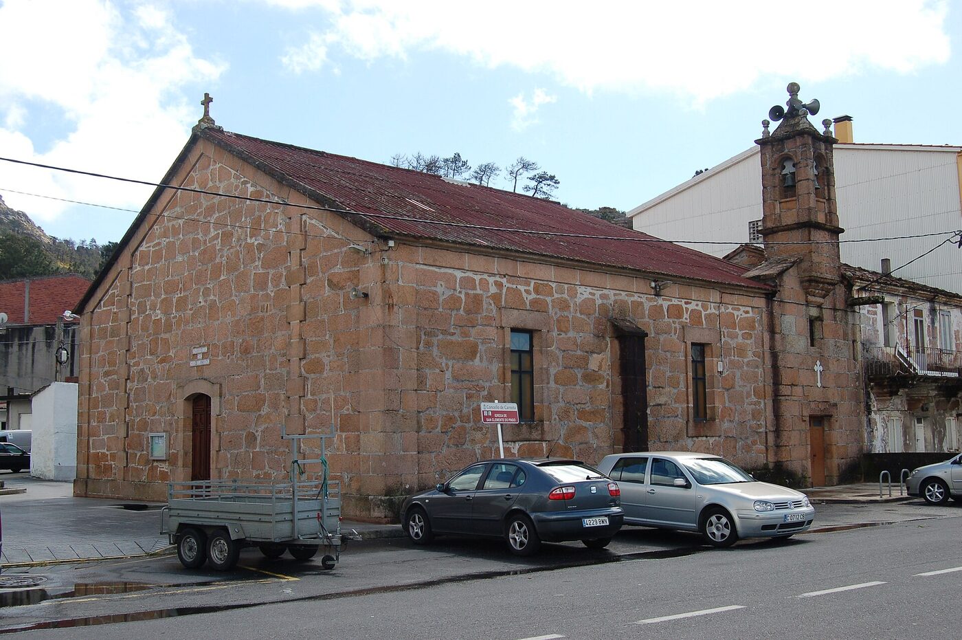 Igrexa de San Clemente do Pindo en Carnota