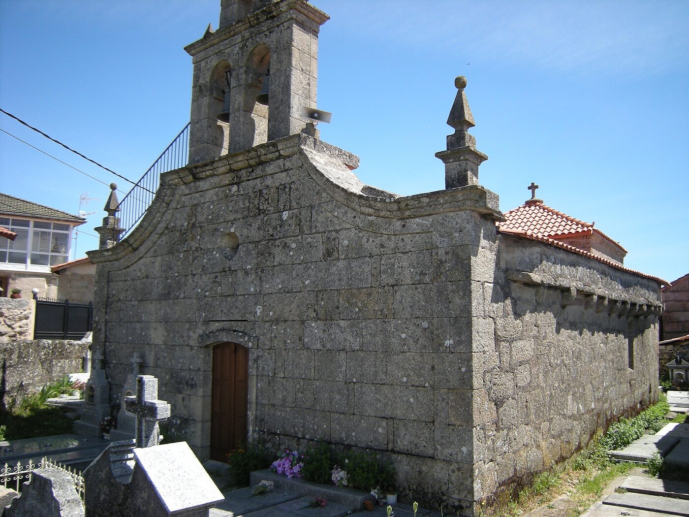 Igrexa de Santa Baia de Urrós en Allariz