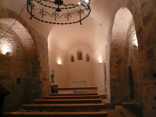 Sant Cristòfol de la Castanya en el Brull