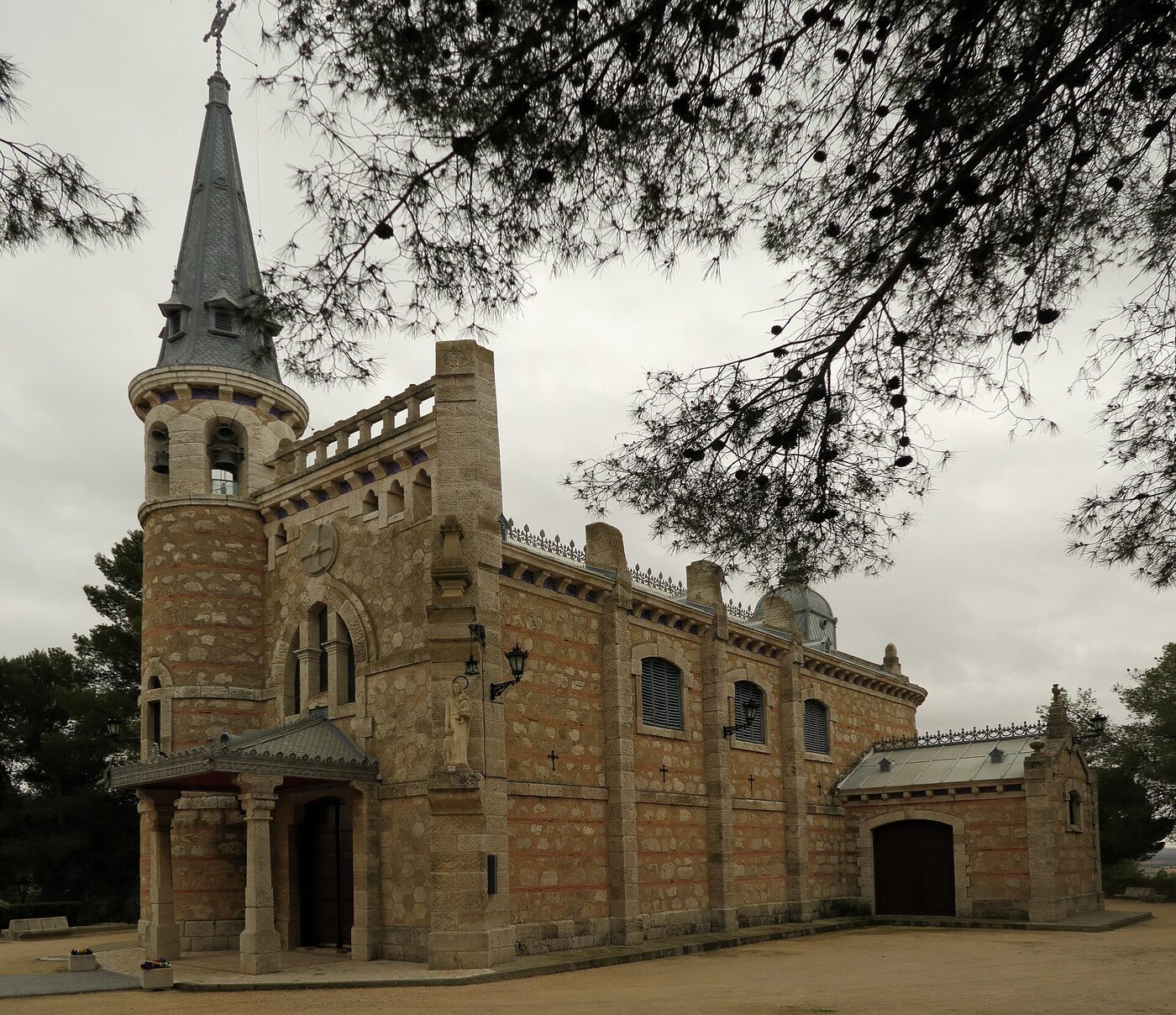 Ermita de la Virgen del Rosario de Pastores en Huerta de Valdecarábanos