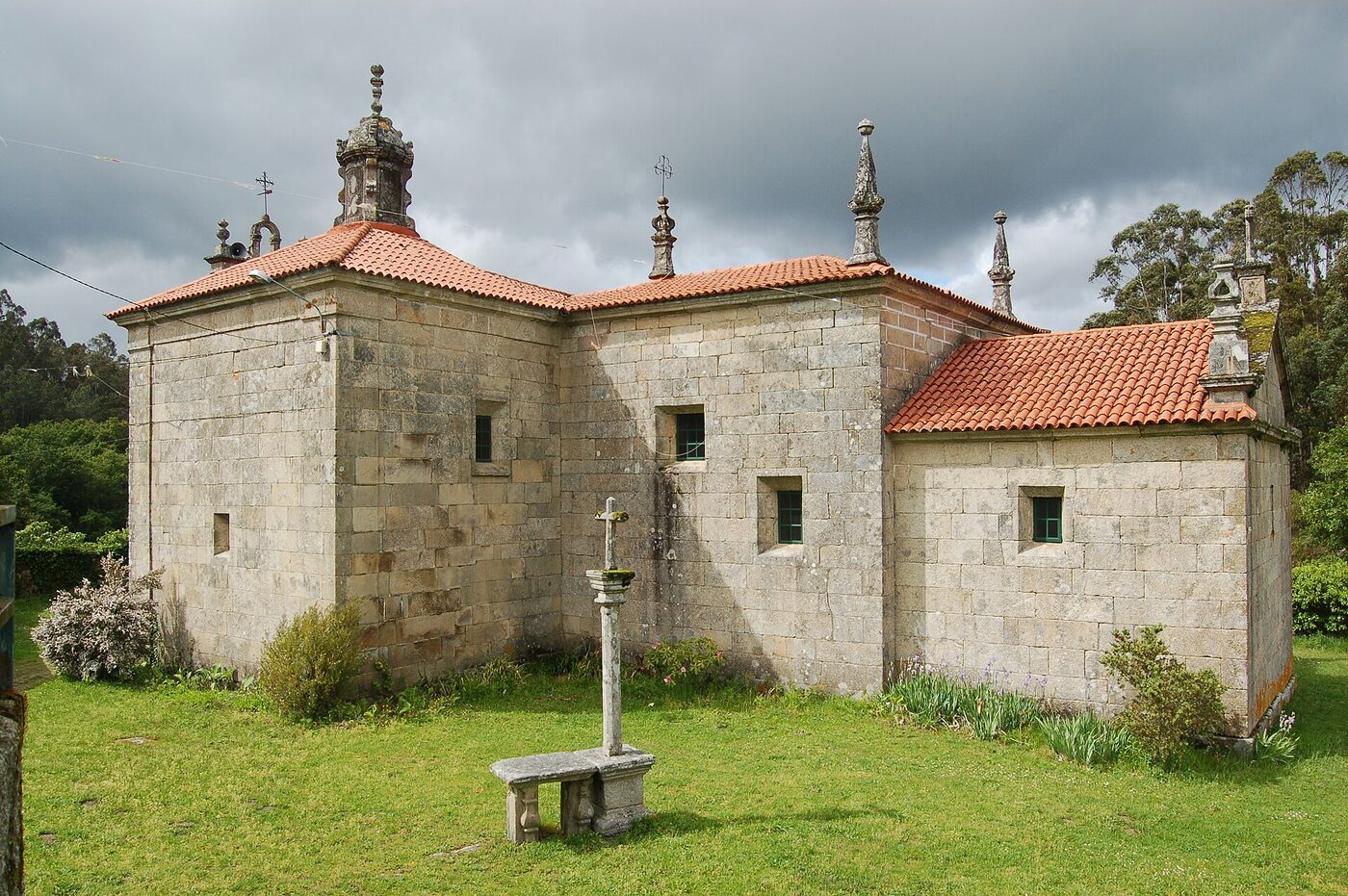 Igrexa de Santa Mariña de Bora en Pontevedra