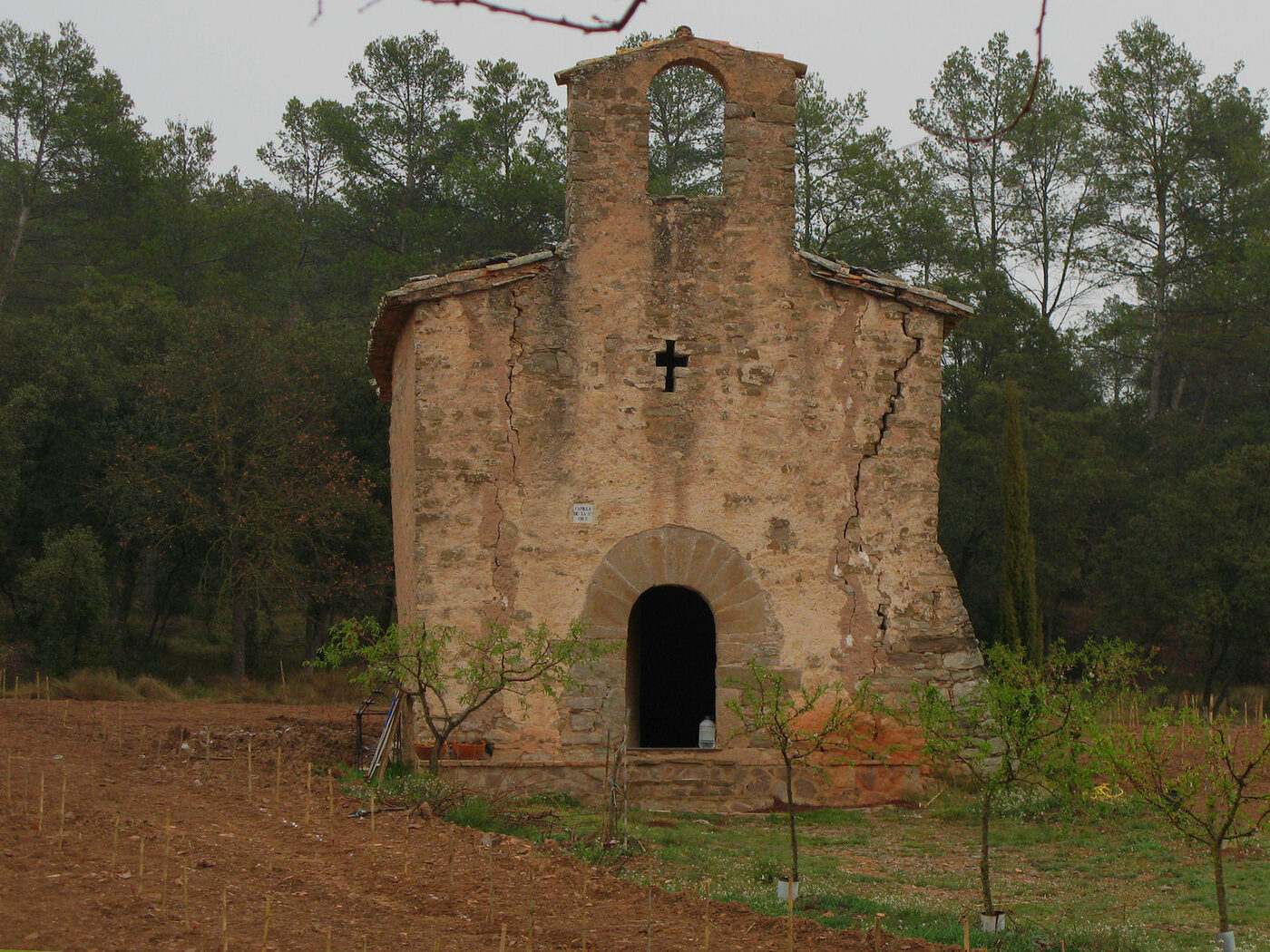 Santa Creu de la Plana en Santa Maria d'Oló