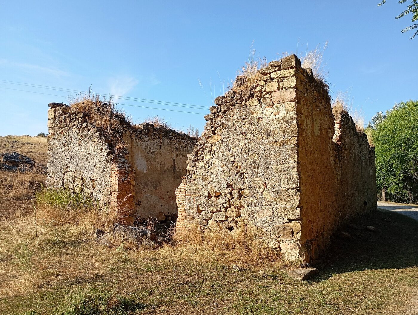 Ermita de San Roque (ruinas) en Navas de San Antonio