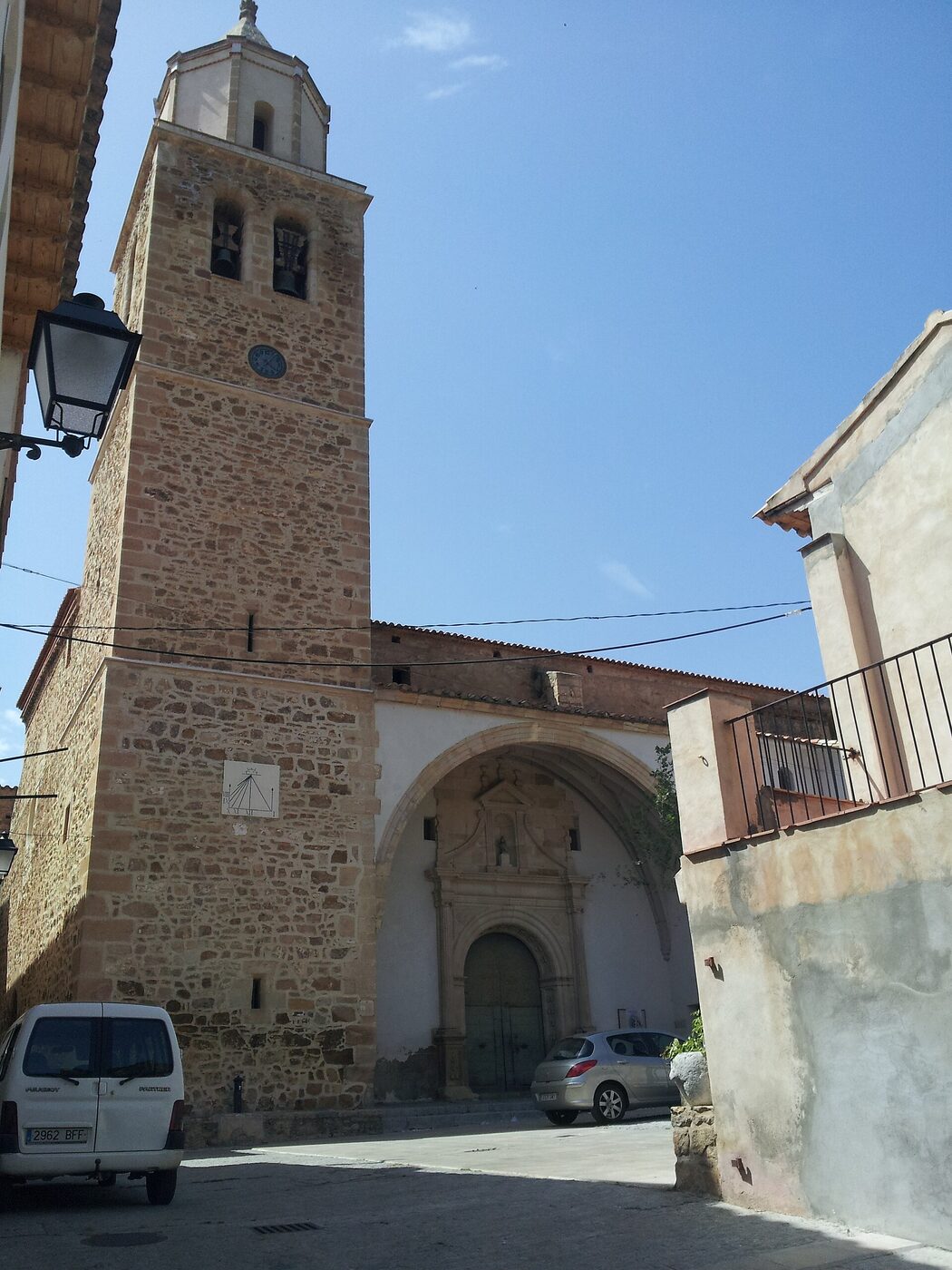 Iglesia de Nuestra Señora de los Ángeles en Cortes de Arenoso