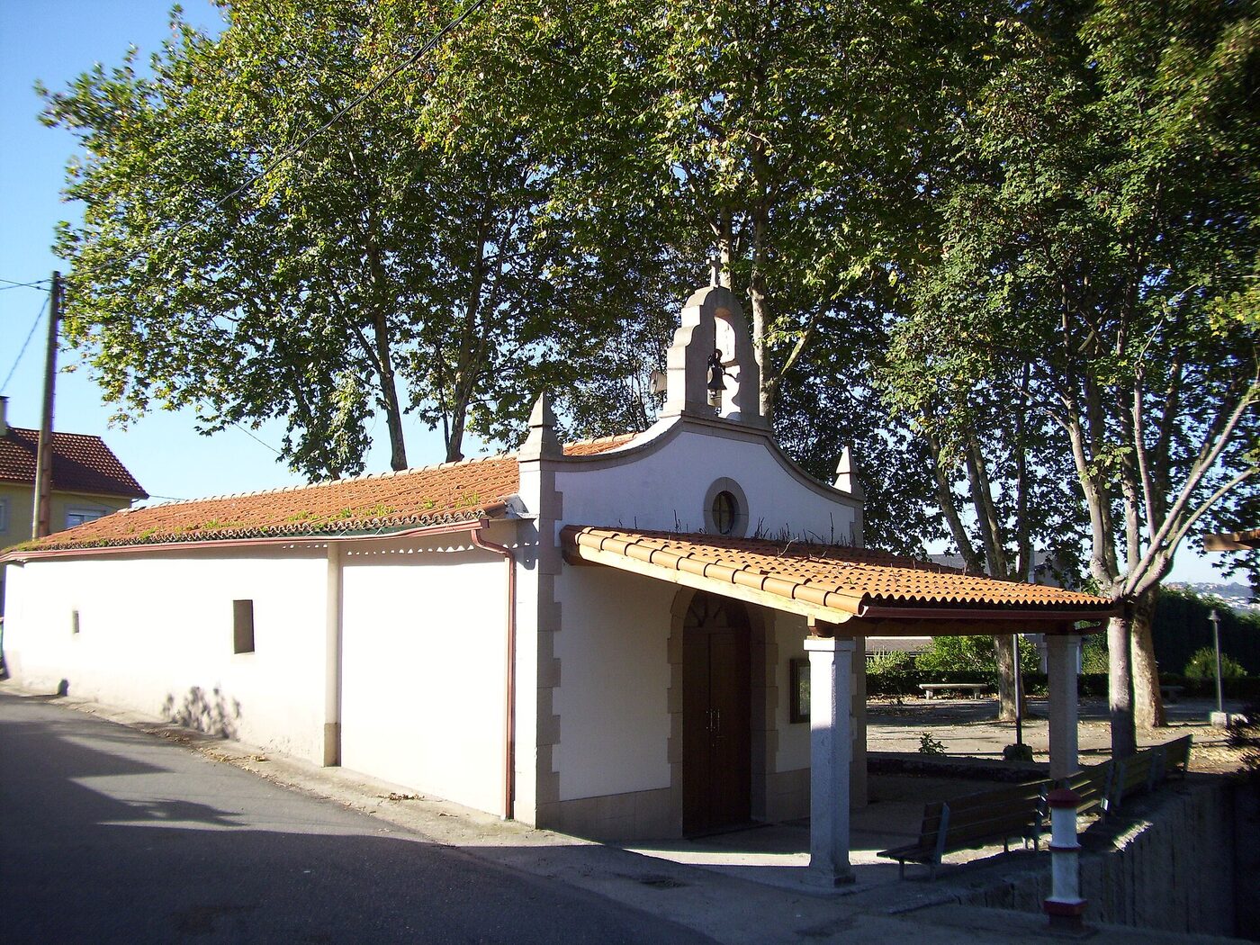 Capela de San Paio en Oleiros