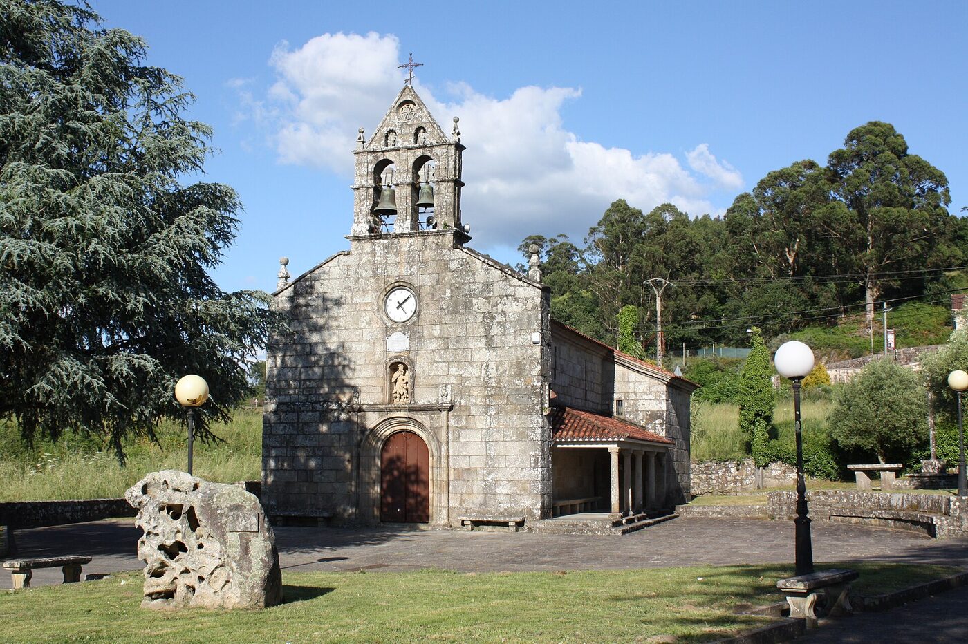 Igrexa de San Miguel de Marcón en Pontevedra