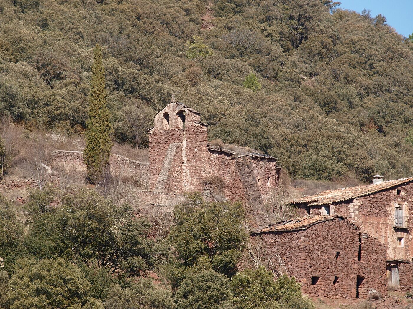 Sant Esteve de Sauvanyà en Ribera d'Urgellet