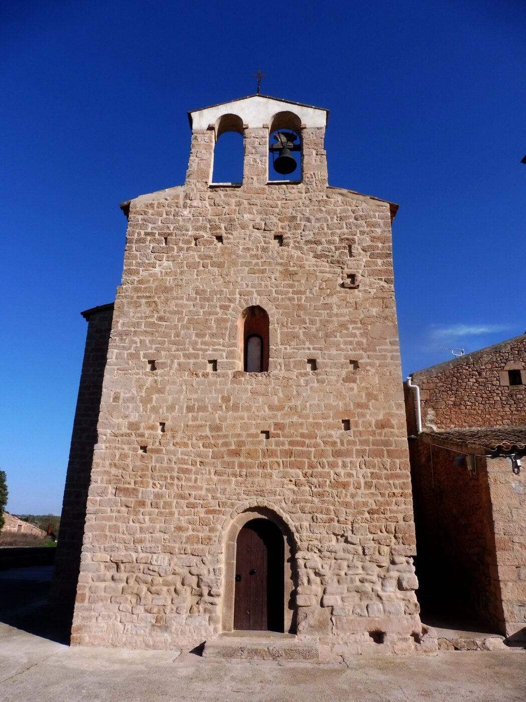 Església de Sant Pere del Vim en Veciana