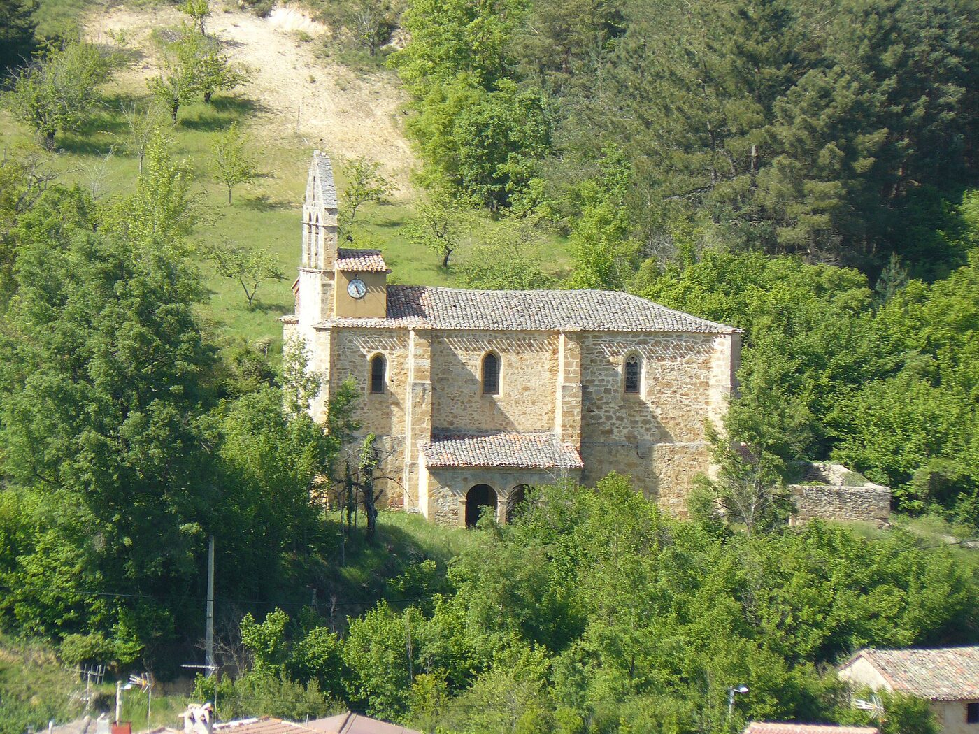 Iglesia de San Martín Obispo en Oña