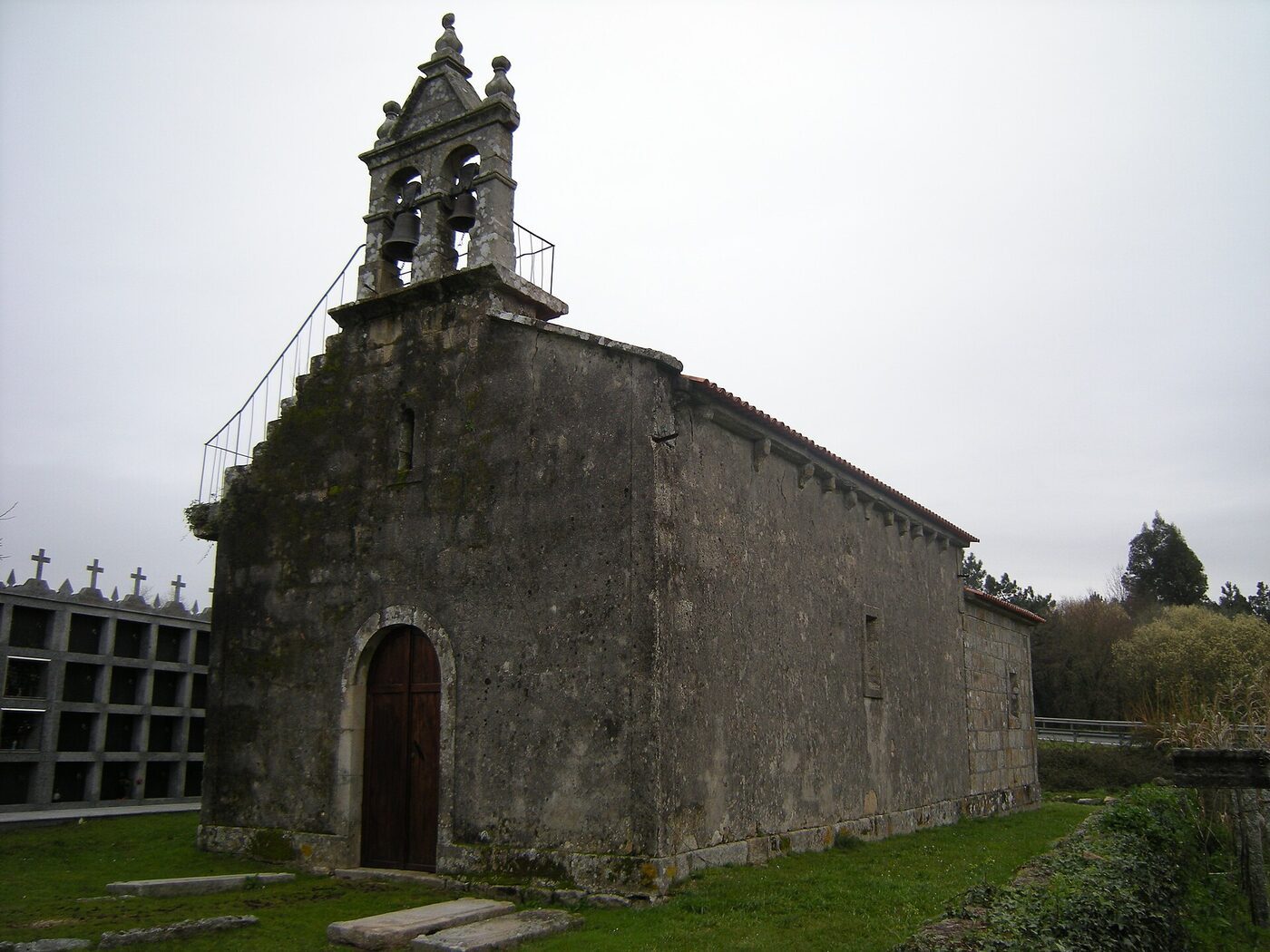 Capela de Santiago de Godos en Caldas de Reis