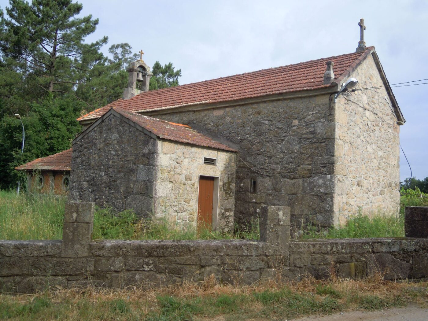 Capela de Santa Lucía de Arcos da Condesa en Caldas de Reis