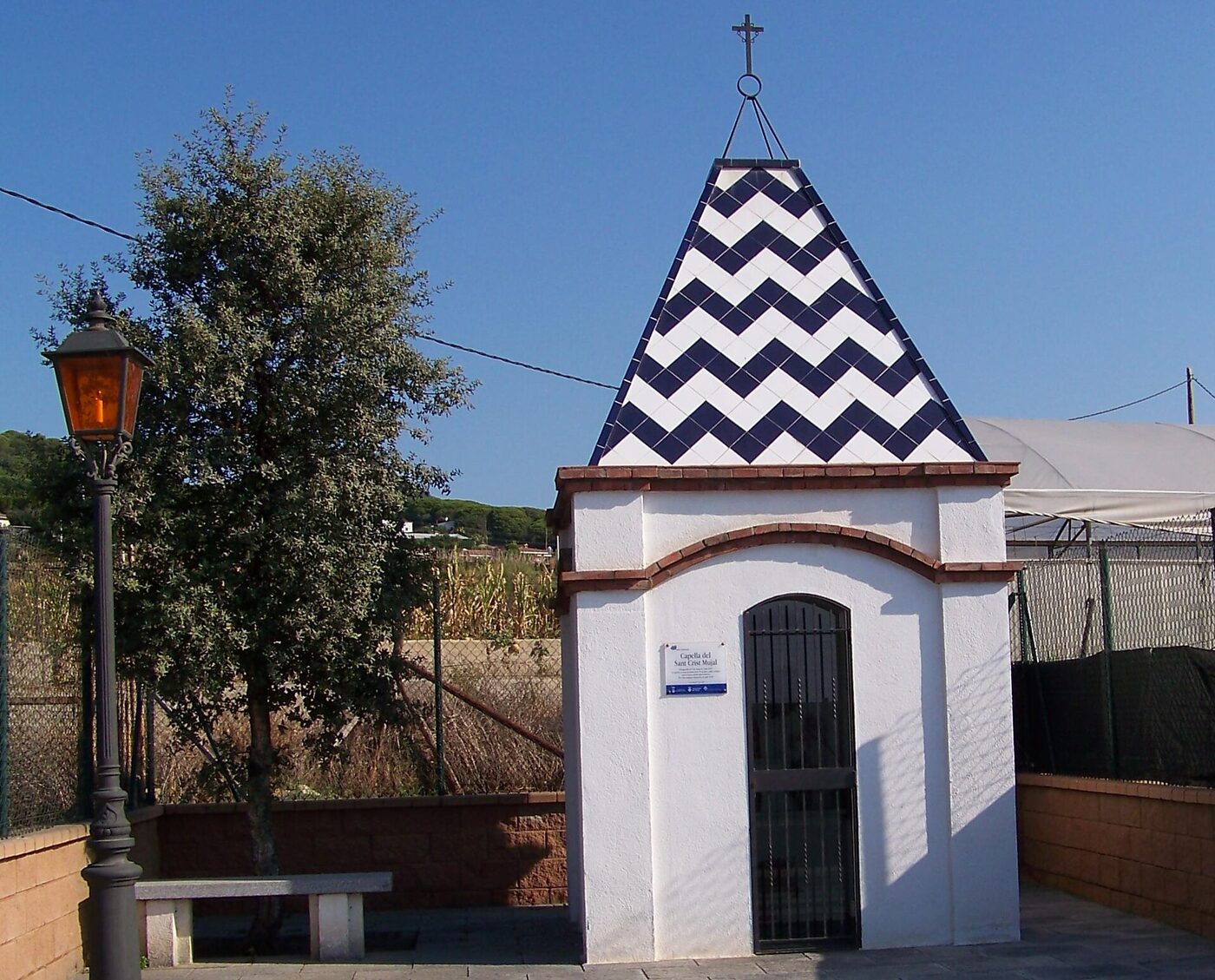 capella del sant Crist Mujal en Cabrera de Mar