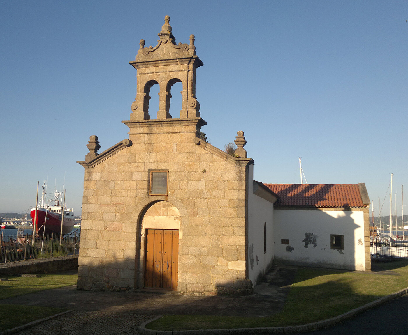 Capela de Santa María de Oza en La Coruña