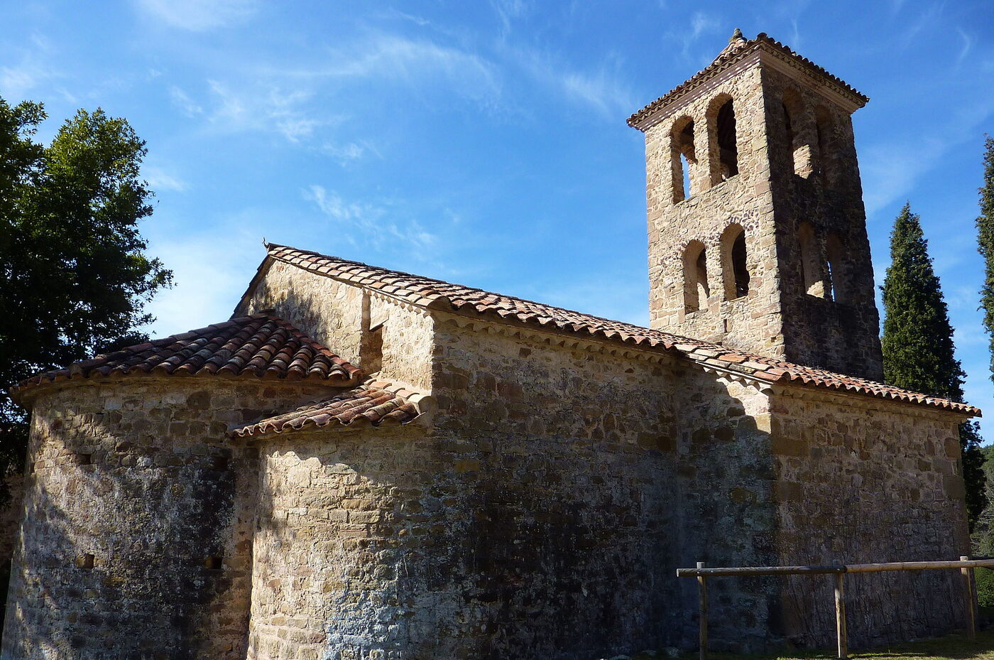 Sant Martí de Capsec en la Vall de Bianya