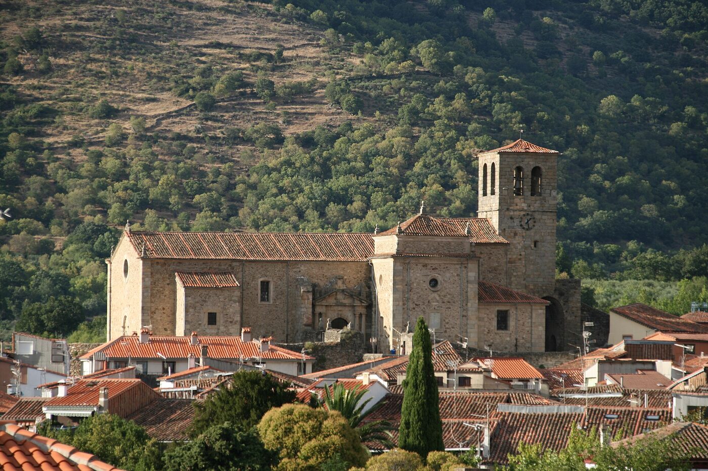 Iglesia de Santa María de Aguas Vivas en Hervás