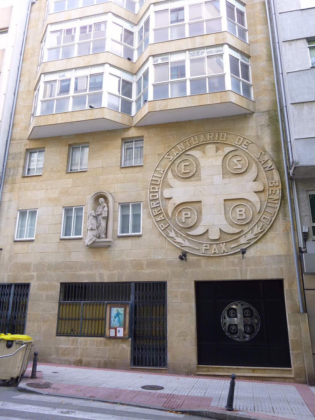 Igrexa de San Bieito en La Coruña