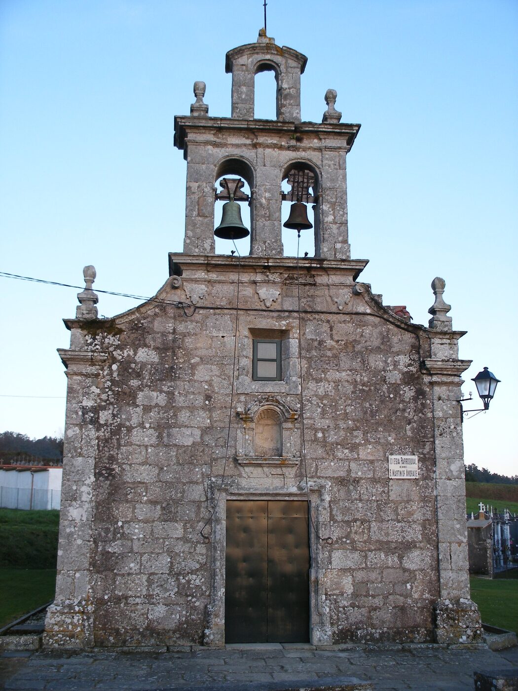 Igrexa de San Martiño de Andrade en Pontedeume