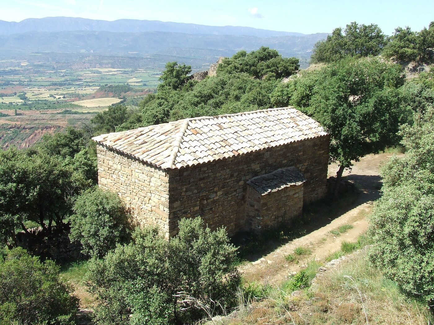 Santa Maria de Castelló d'Encús en Talarn