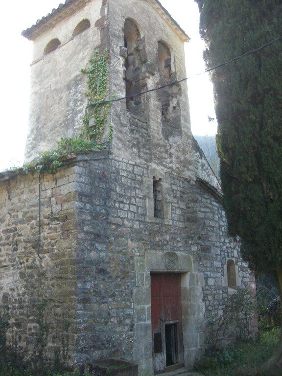 Sant Pere de Vallcàrquera en Figaró-Montmany