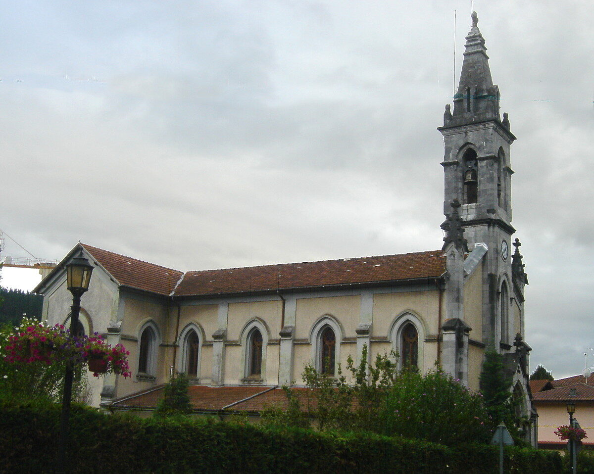 Jesusen Bihotza eliza en Castillo y Elejabeitia