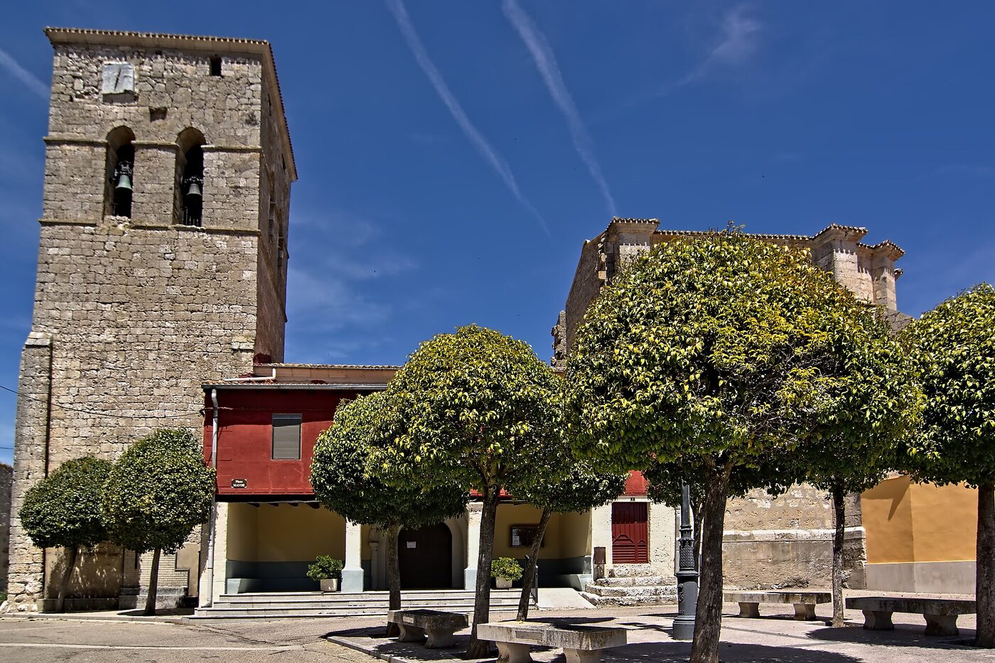 Iglesia de San Mamés en Villaescusa de Roa