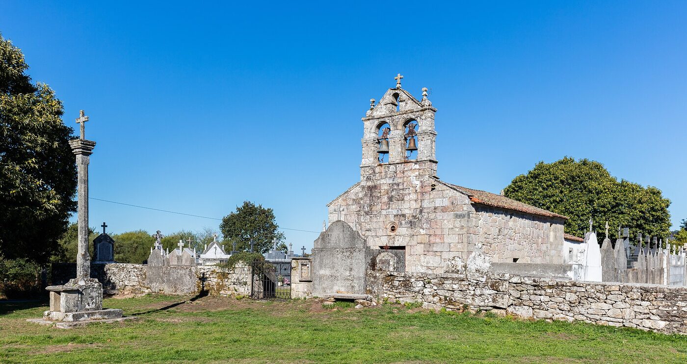 Igrexa de Santiago de Lestedo en Palas de Rei