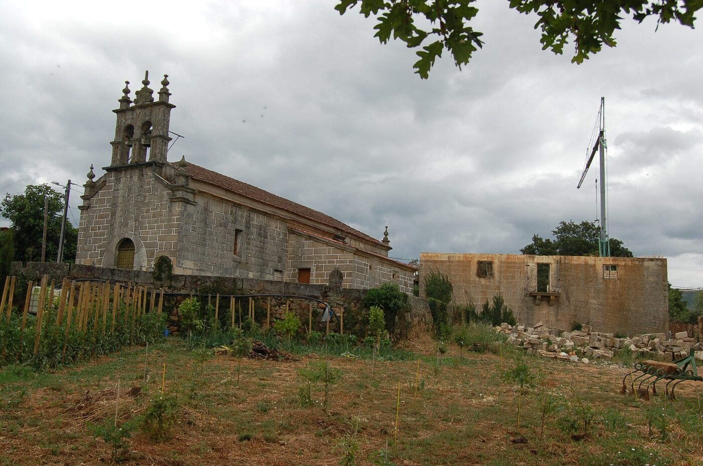 Igrexa de Santiago de Vilamaior do Val en Verín