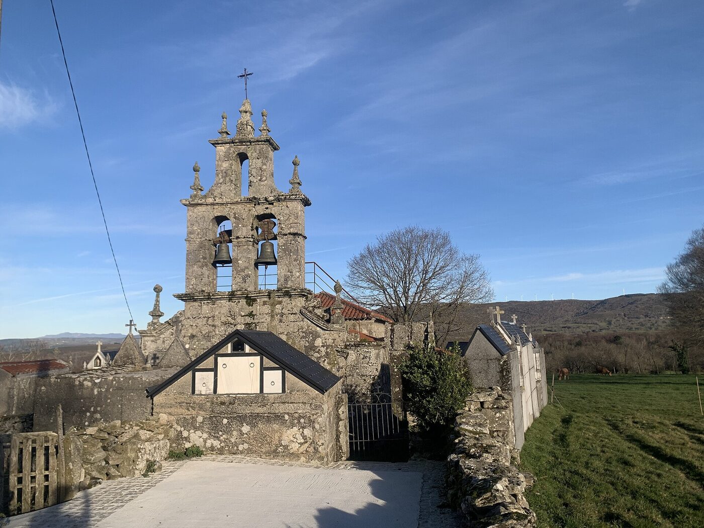 Igrexa de San Vicenzo dos Abeledos en Montederramo