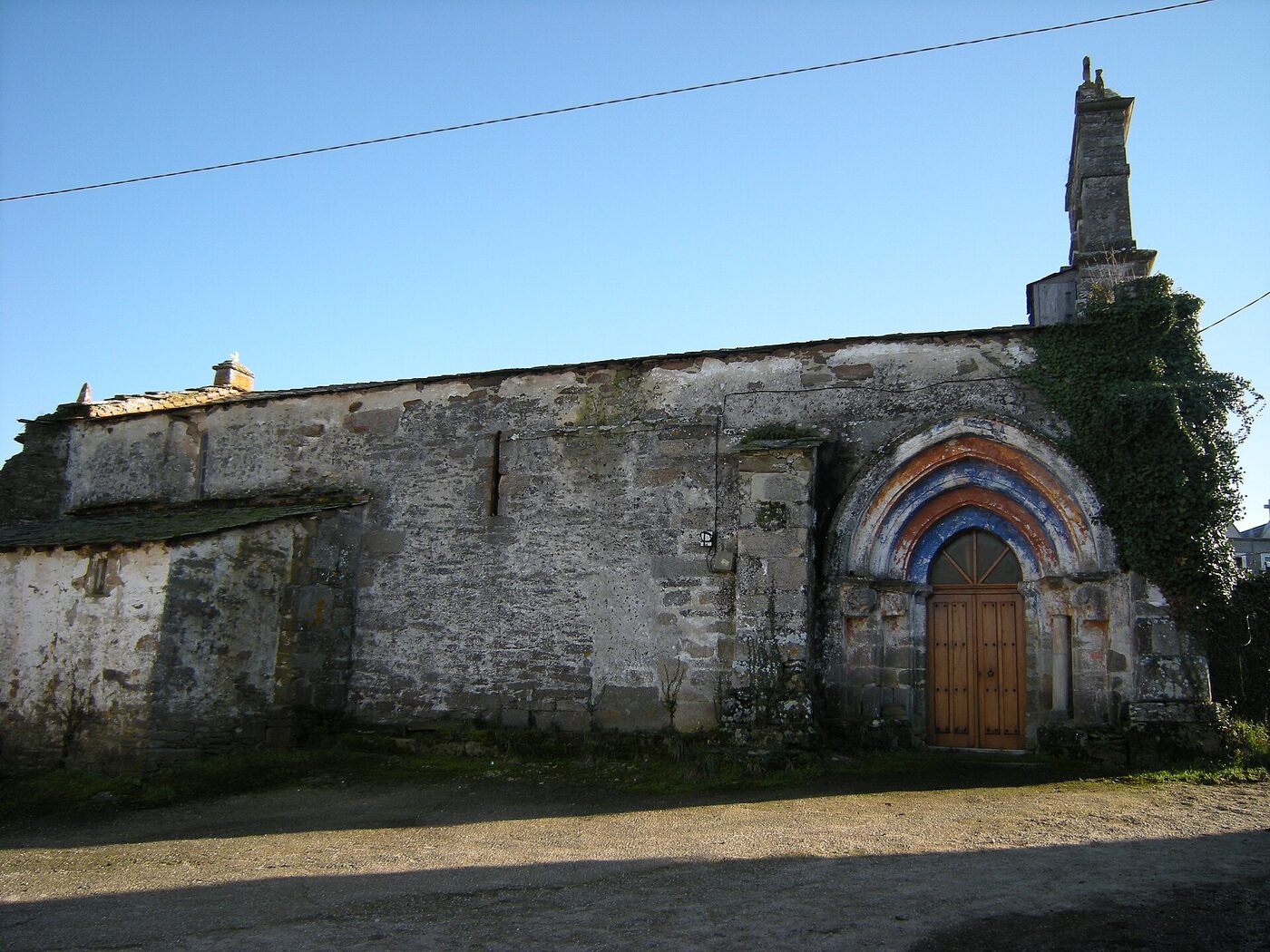 Igrexa de San Pedro de Valverde en Monforte de Lemos