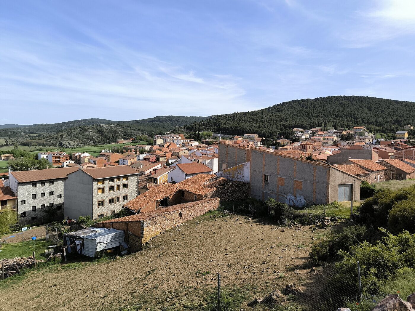 Ermita de Santa Bárbara en Bronchales