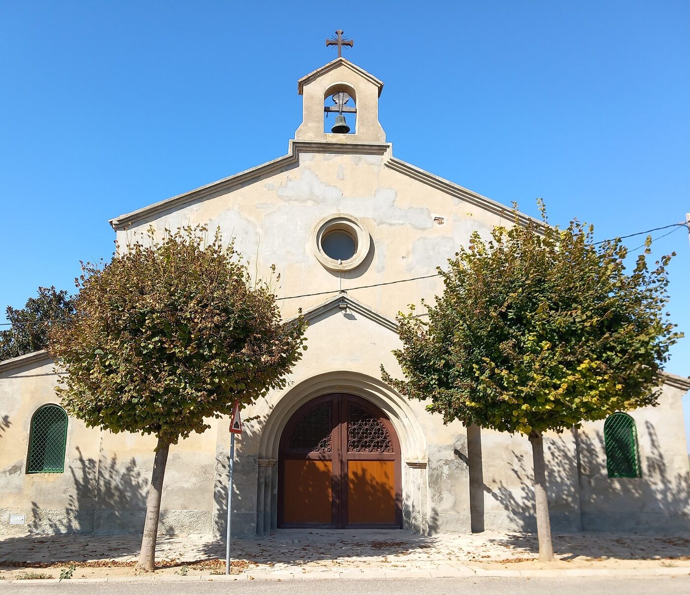 Santa Maria en Gimenells i el Pla de la Font