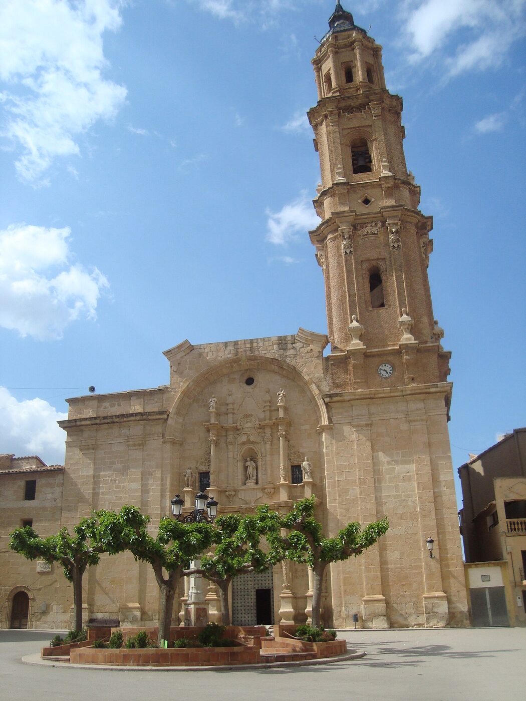 Iglesia de San Juan Bautista en Mas de las Matas