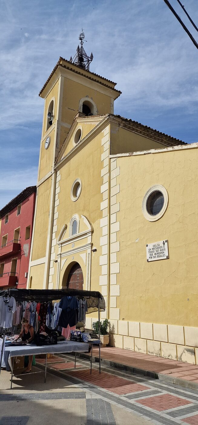 Iglesia de San Pedro Apóstol en Gelsa