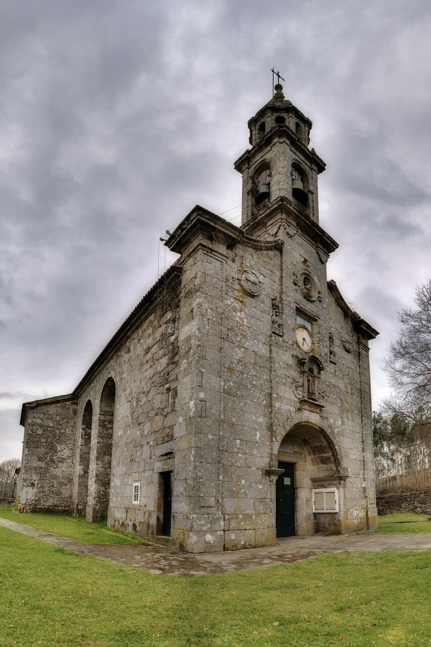 Igrexa de San Vicenzo da Baña en San Vicenzo