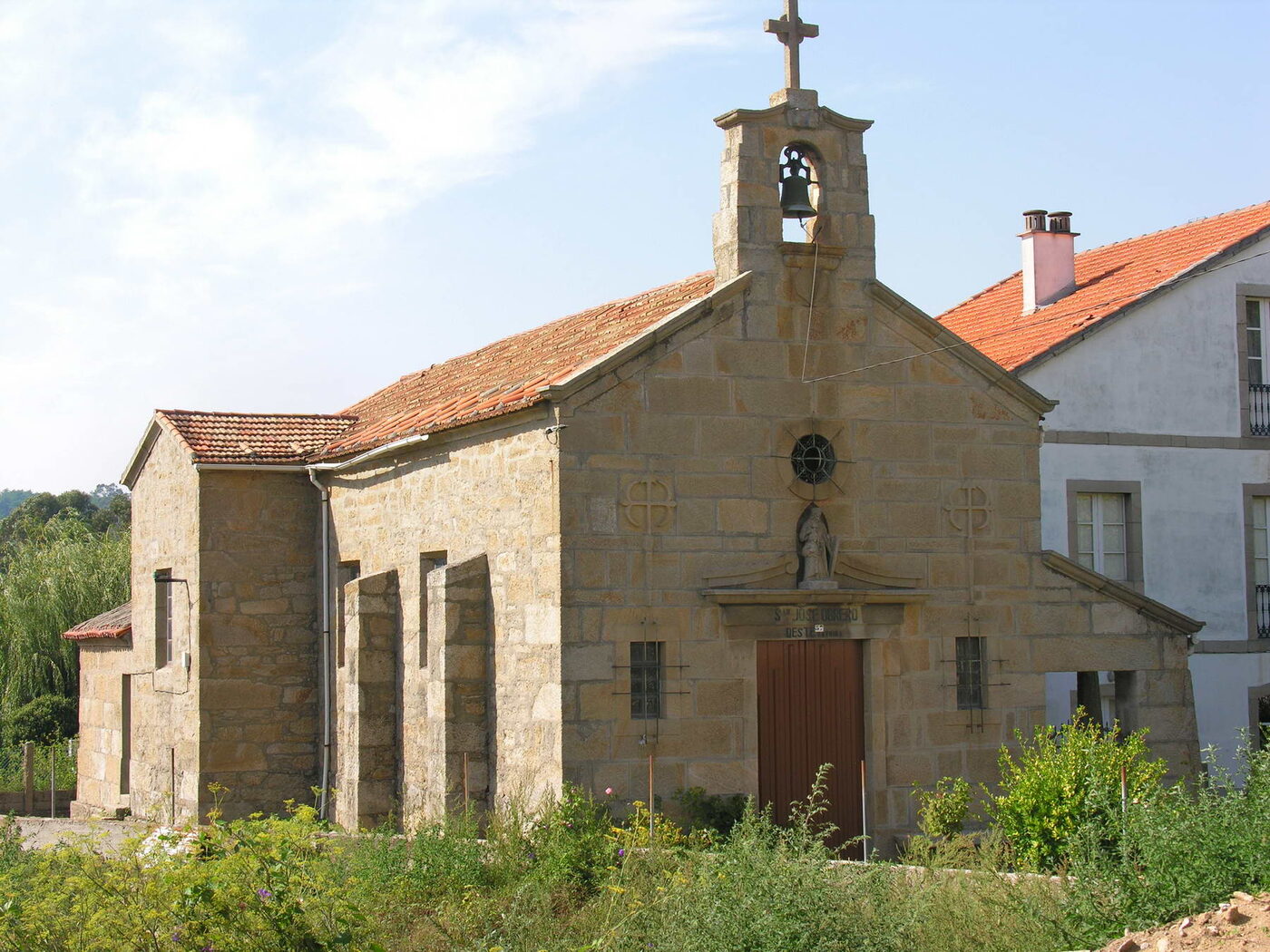 Capela de San Xosé do Progreso en Catoira