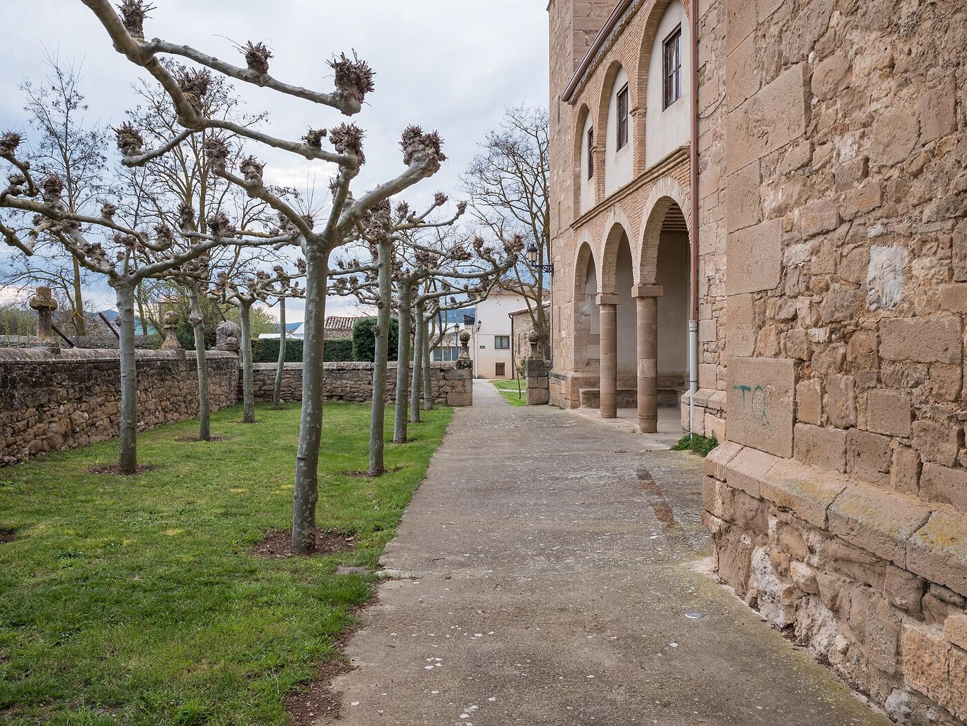 Iglesia de San Bernardo en Abáigar