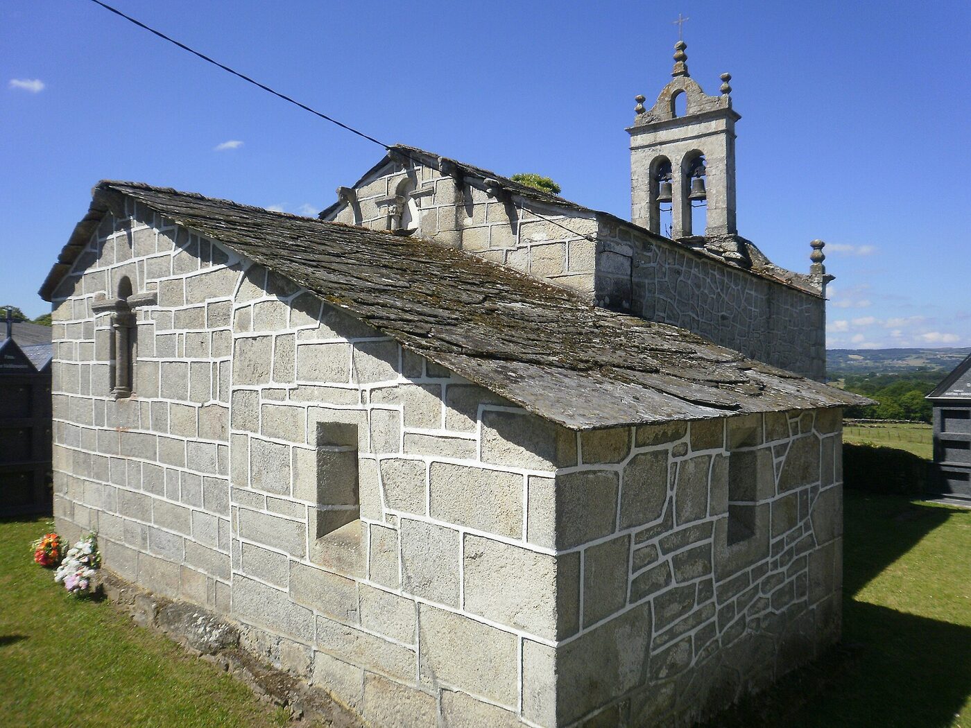 Igrexa de Santo André de Paradela en Sarria