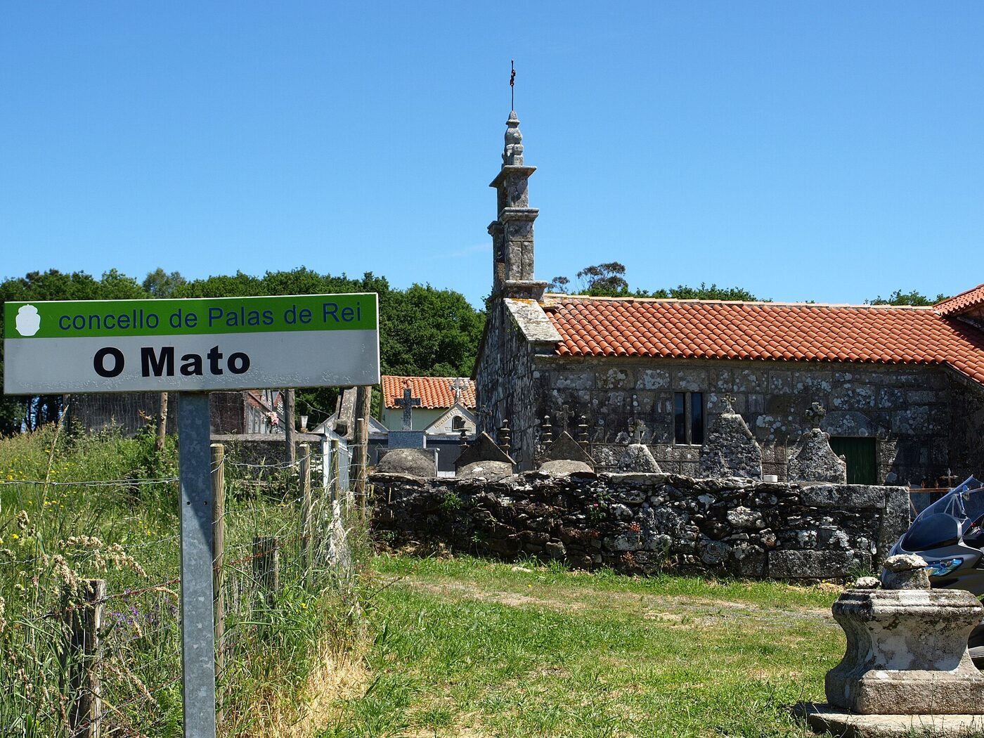 Igrexa de San Xoán do Mato en Palas de Rei
