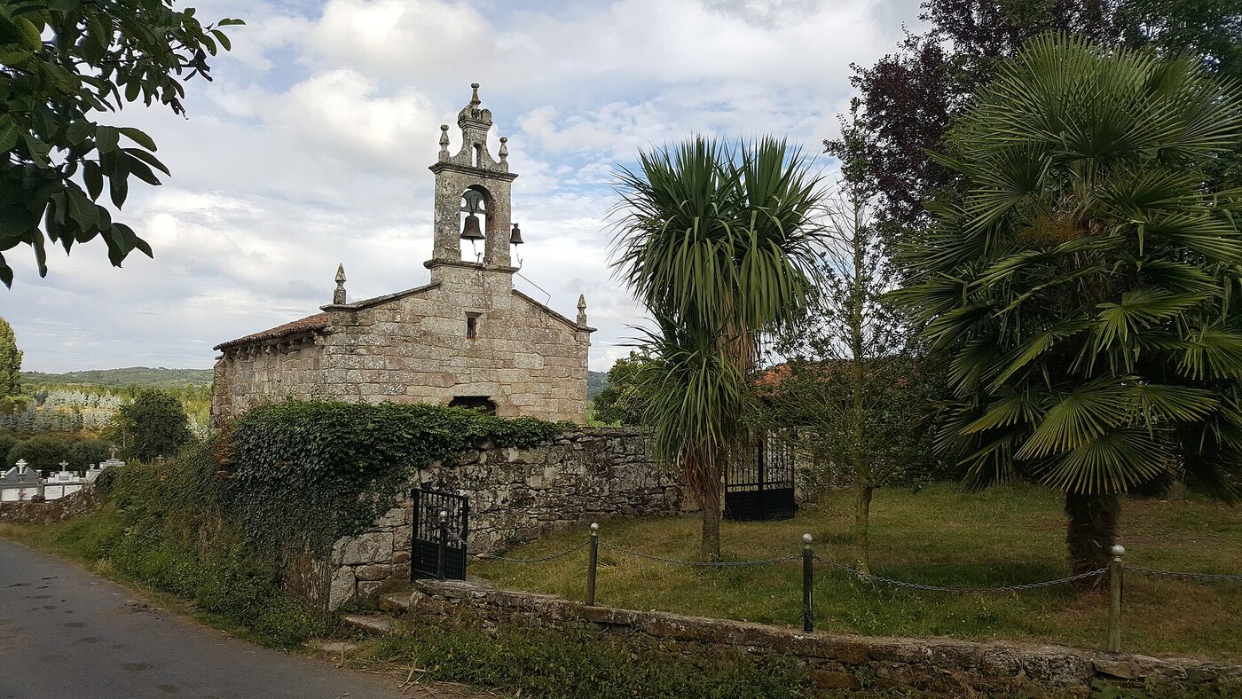 Igrexa de Santa María de Marzá en Palas de Rei