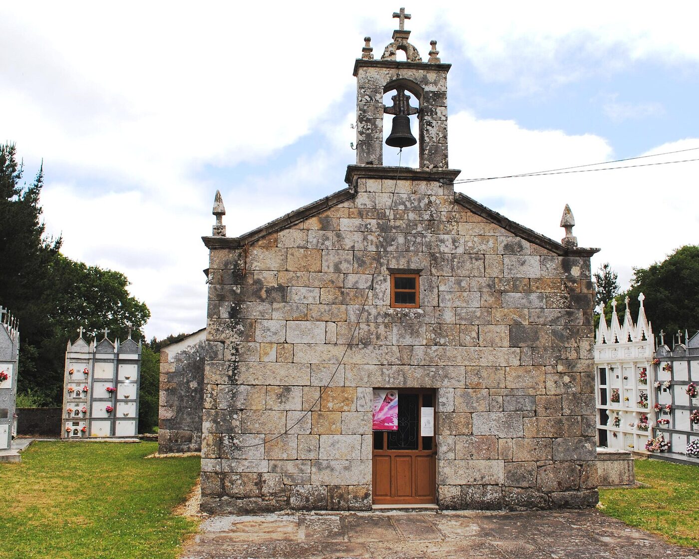 Igrexa de San Xiao de Becín en Guitiriz