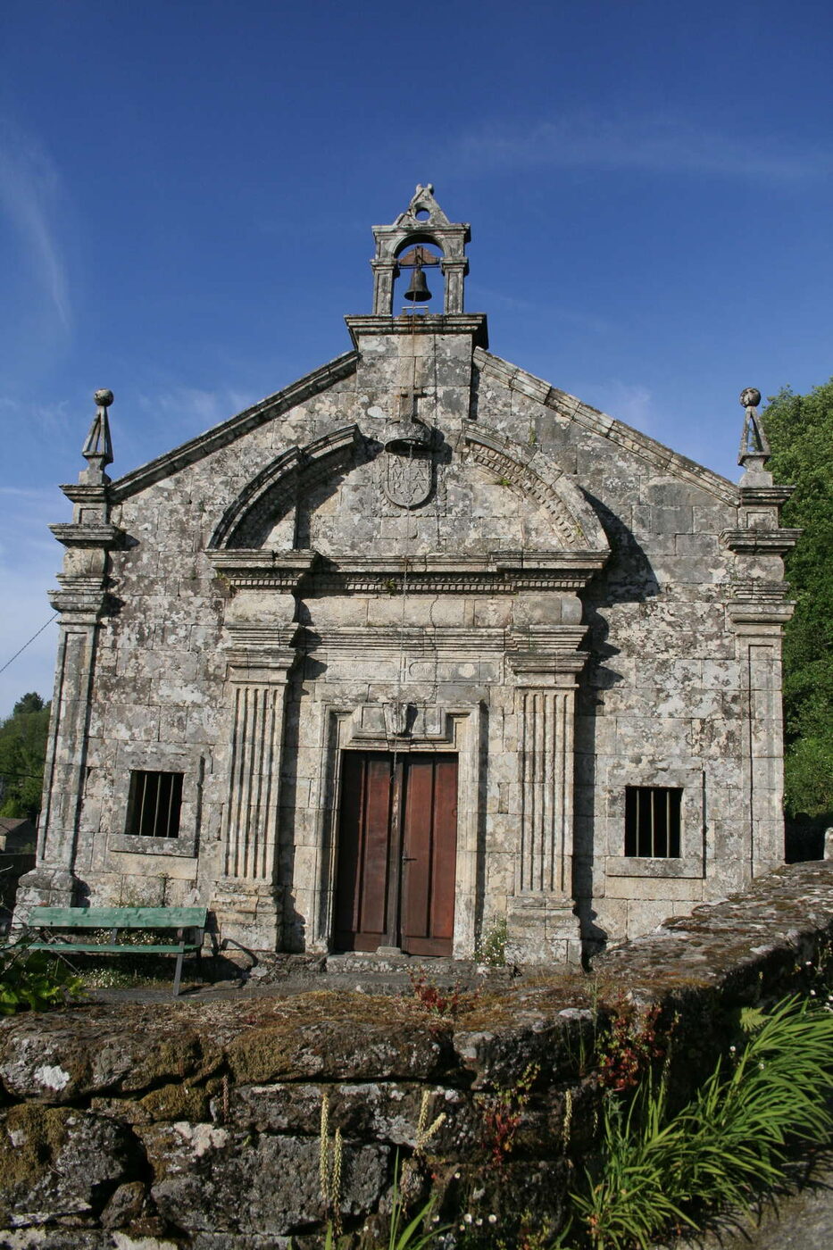 Capela da Inmaculada Concepción de Sobrado en Gomesende