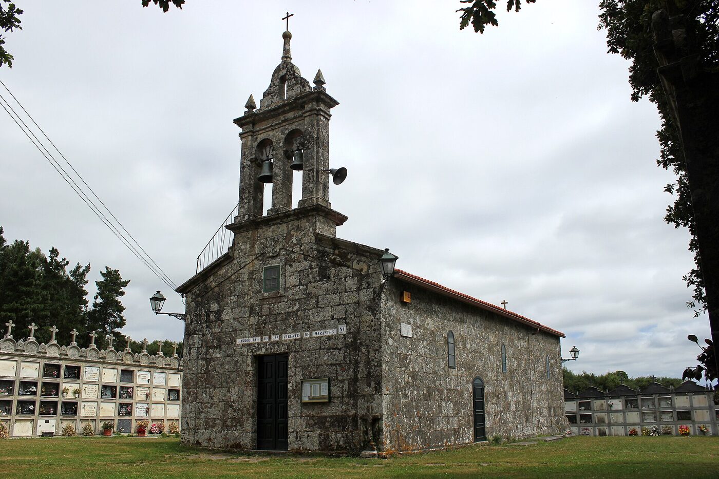 Igrexa de San Vicenzo de Marantes en Santiago de Compostela